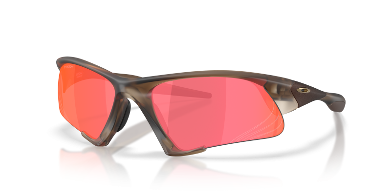 Oakley Suture Jacket OO9532-10 953210 แว่นกันแดดทรงชิลด์สีน้ำตาลด้านควัน ยูนิเซ็กซ์
