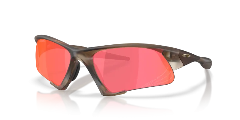 Oakley Suture Jacket OO9532-10 953210 แว่นกันแดดทรงชิลด์สีน้ำตาลด้านควัน ยูนิเซ็กซ์