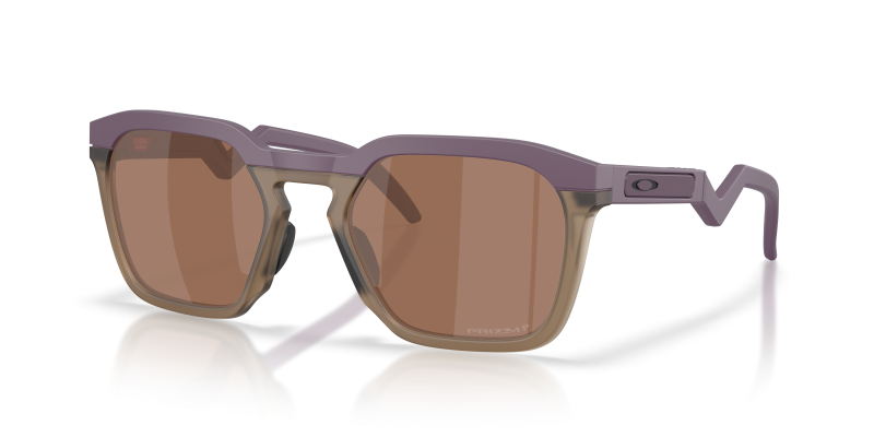 แว่นกันแดด Oakley HSTN SQ OO9533-11 Matte Aubergine Prizm Tungsten Polarized แว่นกันแดด Oakley OO9533-11 มุมเฉียง สีมะเขือม่วงเนื้อแมท สำหรับทุกเพศ