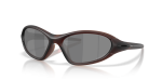 แว่นกันแดด Oakley Portal Jacket OO9536-02 Matte Rootbeer Prizm Black แว่นกันแดด Oakley OO9536-02 มุมเฉียง สี Matte Rootbeer สำหรับทุกเพศ