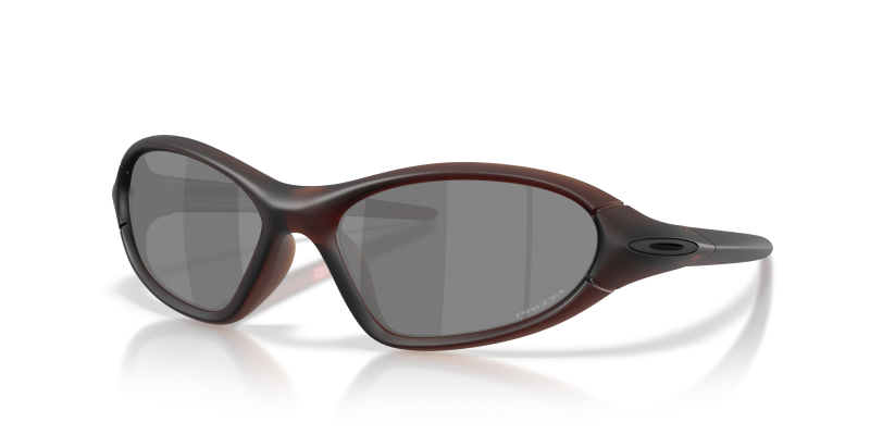 แว่นกันแดด Oakley Portal Jacket OO9536-02 Matte Rootbeer Prizm Black แว่นกันแดด Oakley OO9536-02 มุมเฉียง สี Matte Rootbeer สำหรับทุกเพศ