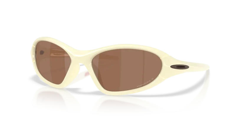 แว่นกันแดด Oakley Portal Jacket OO9536-03 ครีม Prizm Tungsten Polarized แว่นกันแดด Oakley OO9536-03 มุมเฉียง สีครีม สำหรับทุกเพศ