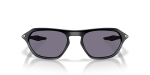 แว่นกันแดด Oakley Cage Jacket OO9537-01 Matte Black Prizm Grey แว่นกันแดด Oakley OO9537-01 ด้านหน้า