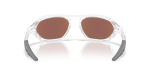 แว่นกันแดด Oakley Cage Jacket OO9537-02 Matte Clear Prizm Deep Water Polarized แว่นกันแดด Oakley OO9537-02 ขาแว่นด้านใน