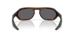 แว่นกันแดด Oakley Cage Jacket OO9537-04 Matte Rootbeer Prizm Black แว่นกันแดด Oakley OO9537-04 ขาแว่นด้านใน