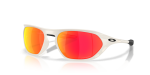 แว่นกันแดด Oakley Cage Jacket OO9537-05 Matte Mist Prizm Ruby แว่นกันแดด Oakley OO9537-05 มุมเฉียง สีละอองด้าน สำหรับทุกเพศ