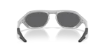 แว่นกันแดด Oakley Cage Jacket OO9537-09 เงิน X Prizm Black Polarized แว่นกันแดด Oakley OO9537-09 ขาแว่นด้านใน