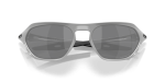 แว่นกันแดด Oakley Cage Jacket OO9537-09 เงิน X Prizm Black Polarized แว่นกันแดด Oakley OO9537-09 close-up ด้านหน้า