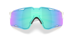 แว่นกันแดด Oakley Cybr Lightning OO9538D-02 เทา Prizm Sapphire แว่นกันแดด Oakley OO9538D-02 close-up ด้านหน้า