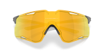 แว่นกันแดด Oakley Cybr Lightning OO9538D-03 เทา Prizm 24K แว่นกันแดด Oakley OO9538D-03 close-up ด้านหน้า