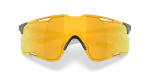 แว่นกันแดด Oakley Cybr Lightning OO9538D-03 เทา Prizm 24K แว่นกันแดด Oakley OO9538D-03 close-up ด้านหน้า