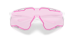 แว่นกันแดด Oakley Cybr Lightning OO9538D-06 ขาว Prizm Low Light แว่นกันแดด Oakley OO9538D-06 close-up ด้านหน้า