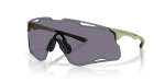แว่นกันแดด Oakley OO9538D-08 มุมเฉียง สีเขียว สำหรับทุกเพศ