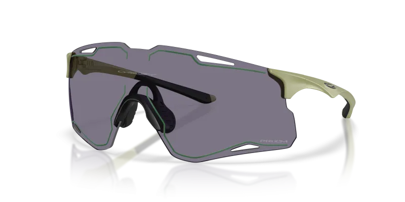 แว่นกันแดด Oakley Cybr Lightning OO9538D-08 เขียว Prizm Grey แว่นกันแดด Oakley OO9538D-08 มุมเฉียง สีเขียว สำหรับทุกเพศ