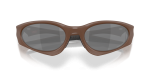 แว่นกันแดด Oakley Suture Coat OO9539-06 สีมะฮอกกานีเนื้อแมท Prizm Black แว่นกันแดด Oakley OO9539-06 close-up ด้านหน้า