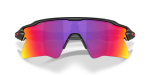 แว่นกันแดด Oakley Radar EV Heater OO9541-03 Matte Black Prizm Road แว่นกันแดด Oakley OO9541-03 close-up ด้านหน้า