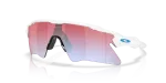 แว่นกันแดด Oakley OO9541-05 มุมเฉียง สี Polished White สำหรับทุกเพศ