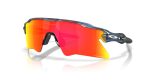 แว่นกันแดด Oakley Radar EV Heater OO9541-07 สีห้วงเหวโปร่งใส Prizm Ruby แว่นกันแดด Oakley OO9541-07 มุมเฉียง สีห้วงเหวโปร่งใส สำหรับทุกเพศ