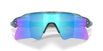 แว่นกันแดด Oakley Radar EV Heater OO9541-09 สีแปซิฟิกโปร่งใส Prizm Sapphire Polarized แว่นกันแดด Oakley OO9541-09 close-up ด้านหน้า