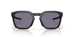 แว่นกันแดด Oakley HSTN SQ 2.0 OO9555-01 Matte Black Prizm Grey แว่นกันแดด Oakley OO9555-01 ด้านหน้า