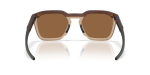 แว่นกันแดด Oakley HSTN SQ 2.0 OO9555-02 Matte Rootbeer Prizm Bronze แว่นกันแดด Oakley OO9555-02 ขาแว่นด้านใน