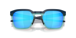 แว่นกันแดด Oakley HSTN SQ 2.0 OO9555-03 Abyss Prizm Sapphire แว่นกันแดด Oakley OO9555-03 close-up ด้านหน้า