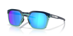 แว่นกันแดด Oakley HSTN SQ 2.0 OO9555-03 Abyss Prizm Sapphire แว่นกันแดด Oakley OO9555-03 มุมเฉียง สี Abyss สำหรับทุกเพศ