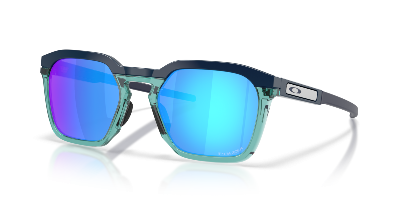 แว่นกันแดด Oakley HSTN SQ 2.0 OO9555-03 Abyss Prizm Sapphire แว่นกันแดด Oakley OO9555-03 มุมเฉียง สี Abyss สำหรับทุกเพศ