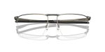 กรอบแว่นสายตา Oakley Voon OX3026-02 Pewter แว่นสายตา Oakley OX3026-02 close-up ด้านหน้า