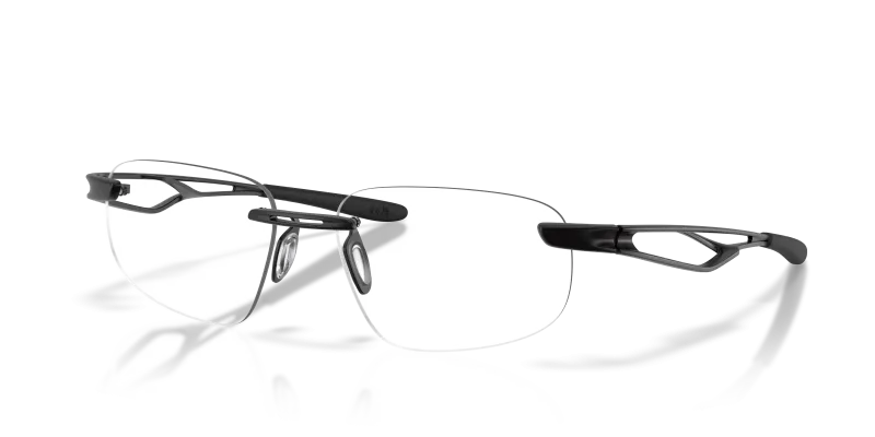 Oakley OX5096-01 509601 แว่นสายตาสี Satin Black ทรงไทเทเนียมไร้ขอบ ทั้งสองเพศ