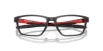 กรอบแว่นสายตา Oakley Metalink OX8153-05 Satin Grey Smoke Oakley OX8153-05 815305 close-up ด้านหน้า