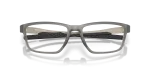 กรอบแว่นสายตา Oakley Metalink OX8153-19 Satin Grey Smoke Oakley OX8153-19 815319 close-up ด้านหน้า
