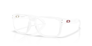 แว่นสายตา Oakley OX8156-20 มุมเฉียง สีใสด้าน สำหรับผู้ชาย