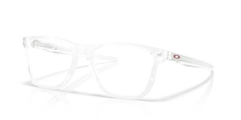 แว่นสายตา Oakley OX8163-15 มุมเฉียง สีใสด้าน สำหรับผู้ชาย