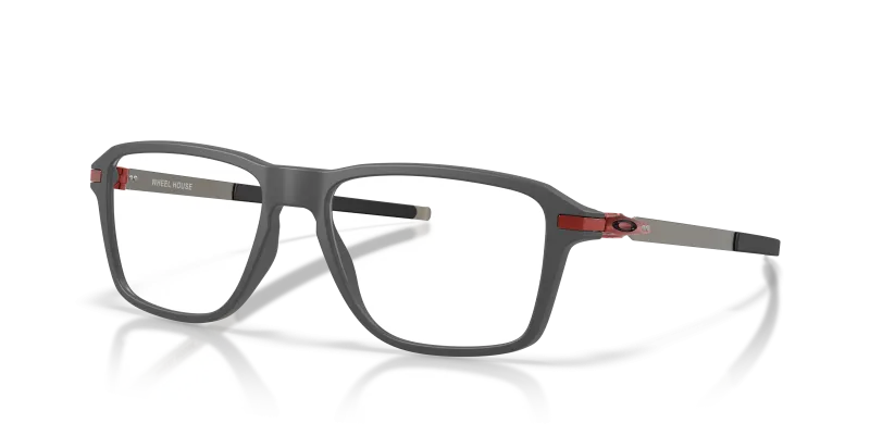 แว่นสายตา Oakley OX8166-11 มุมเฉียง สีเทาเข้มด้าน สำหรับผู้ชาย