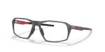 กรอบแว่นสายตา Oakley Tensile OX8170-02 Satin Grey Smoke Oakley OX8170 817002 แว่นสายตาสีเทาควัน Satin Grey Smoke สำหรับผู้ชาย