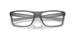กรอบแว่นสายตา Oakley Rafter OX8178-11 Satin Grey Smoke แว่นสายตา Oakley OX8178-11 close-up ด้านหน้า