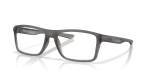 แว่นสายตา Oakley OX8178-11 มุมเฉียง สี Satin Grey Smoke สำหรับผู้ชาย