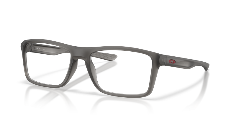 กรอบแว่นสายตา Oakley Rafter OX8178-11 Satin Grey Smoke แว่นสายตา Oakley OX8178-11 มุมเฉียง สี Satin Grey Smoke สำหรับผู้ชาย