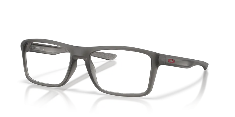 แว่นสายตา Oakley OX8178-11 มุมเฉียง สี Satin Grey Smoke สำหรับผู้ชาย