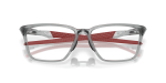 กรอบแว่นสายตา Oakley Double Down OX8188D-06 Grey Shadow Oakley OX8188D-06 818806 close-up ด้านหน้า