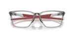 กรอบแว่นสายตา Oakley Double Down OX8188D-06 Grey Shadow Oakley OX8188D-06 818806 close-up ด้านหน้า