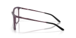 แว่นสายตา Oakley OX8189-10 818910 มุมข้าง ขาแว่นโทนโลหะมะเขือม่วง BMNG SQ
