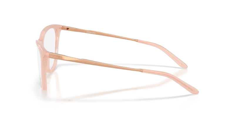 แว่นสายตา Oakley OX8202-04 มุมข้าง ขาแว่นสี Satin Rose Gold