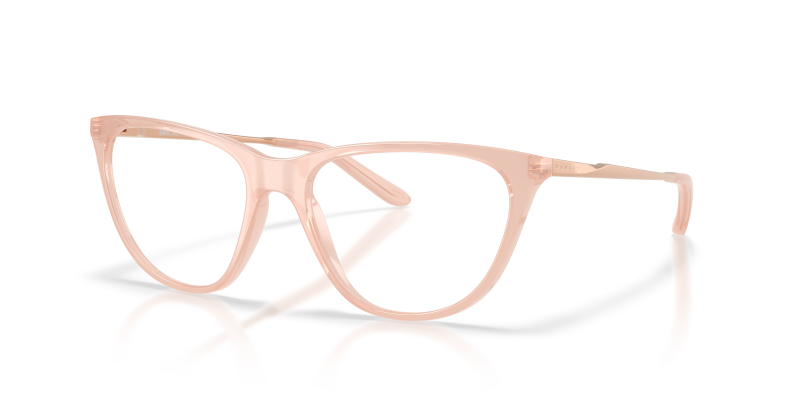 แว่นสายตา Oakley OX8202-04 มุมเฉียง สี Dusty Rose สำหรับผู้หญิง