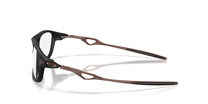 แว่นสายตา Oakley OX8203-06 มุมข้าง ขาแว่นสีมะฮอกกานีเมทัล