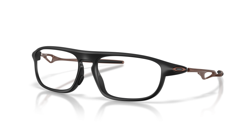 กรอบแว่นสายตา Oakley Neomata OX8203-06 Satin Black แว่นสายตา Oakley OX8203-06 มุมเฉียง สี Satin Black สำหรับทุกเพศ