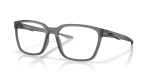 กรอบแว่นสายตา Oakley Overhead SQ OX8207-02 Satin Grey Smoke แว่นสายตา Oakley OX8207-02 มุมเฉียง สี Satin Grey Smoke สำหรับผู้ชาย