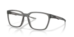 กรอบแว่นสายตา Oakley Overhead SQ OX8207-02 Satin Grey Smoke แว่นสายตา Oakley OX8207-02 มุมเฉียง สี Satin Grey Smoke สำหรับผู้ชาย