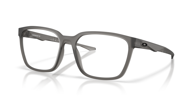 กรอบแว่นสายตา Oakley Overhead SQ OX8207-02 Satin Grey Smoke แว่นสายตา Oakley OX8207-02 มุมเฉียง สี Satin Grey Smoke สำหรับผู้ชาย